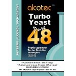 Drożdże gorzelnicze aktywne Turbo Yeast Pure 48 ALCOTEC - 135 g